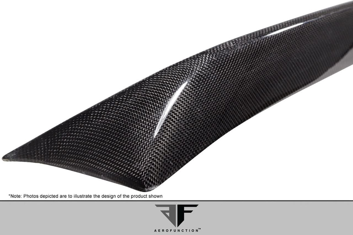 2011-2016 BMW 5 Series F10 AF-1 Style Rear Trunk Wing Spoiler - Carbon Fiber