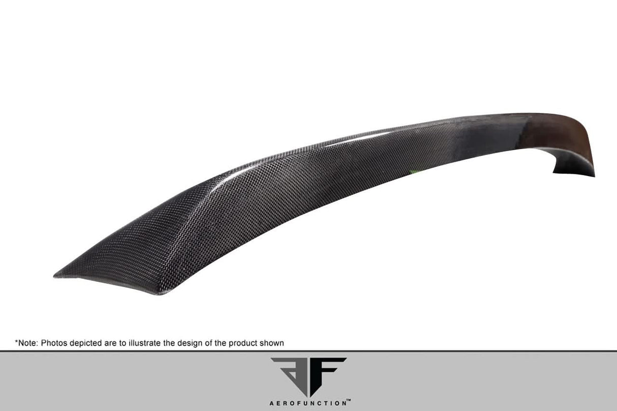 2011-2016 BMW 5 Series F10 AF-1 Style Rear Trunk Wing Spoiler - Carbon Fiber