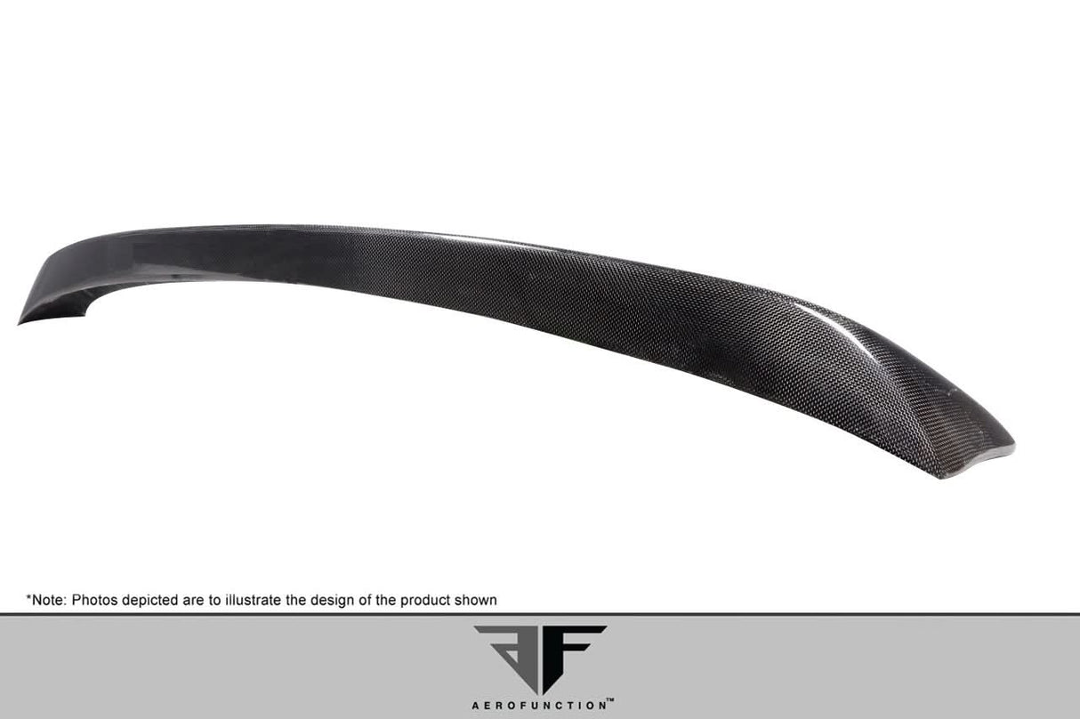 2011-2016 BMW 5 Series F10 AF-1 Style Rear Trunk Wing Spoiler - Carbon Fiber