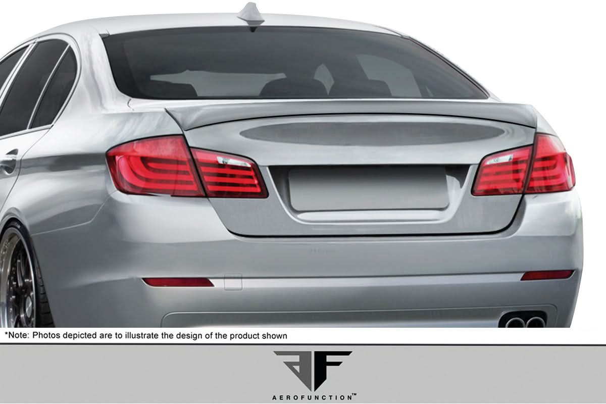 2011-2016 BMW 5 Series F10 AF-1 Style Rear Trunk Wing Spoiler - Carbon Fiber