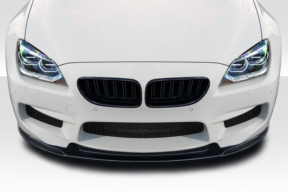 2011-2019 BMW M6 AF-1 Style Front Add On Lip Spoiler - Carbon Fiber