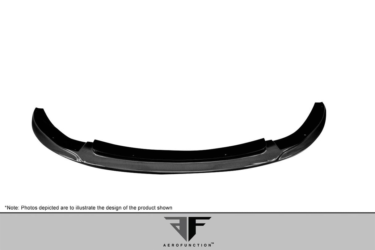 2011-2019 BMW M6 AF-1 Style Front Add On Lip Spoiler - Carbon Fiber