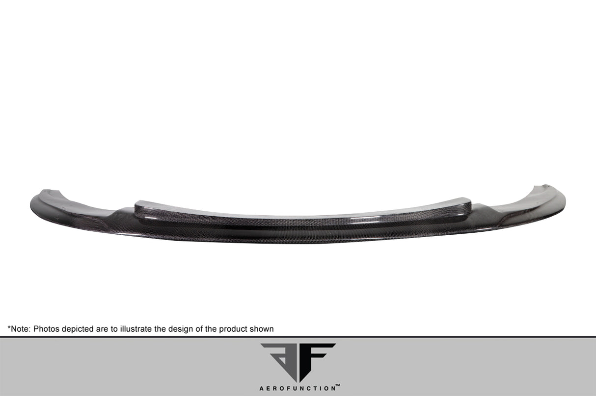 2011-2019 BMW M6 AF-1 Style Front Add On Lip Spoiler - Carbon Fiber