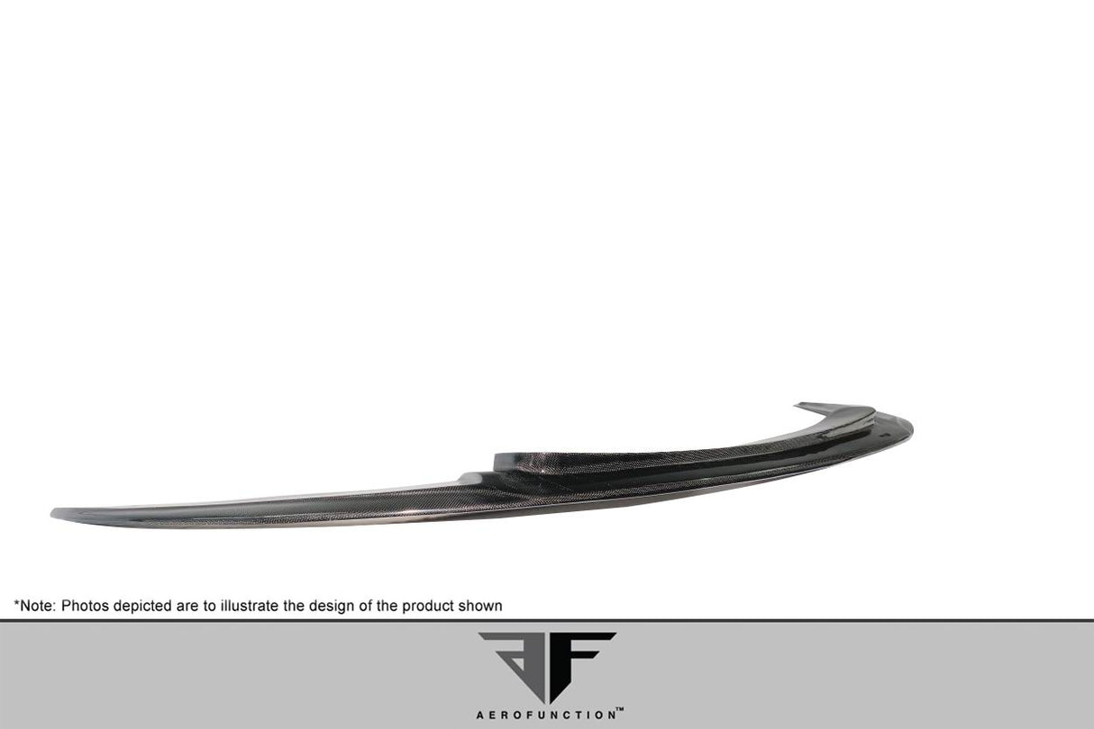 2011-2019 BMW M6 AF-1 Style Front Add On Lip Spoiler - Carbon Fiber