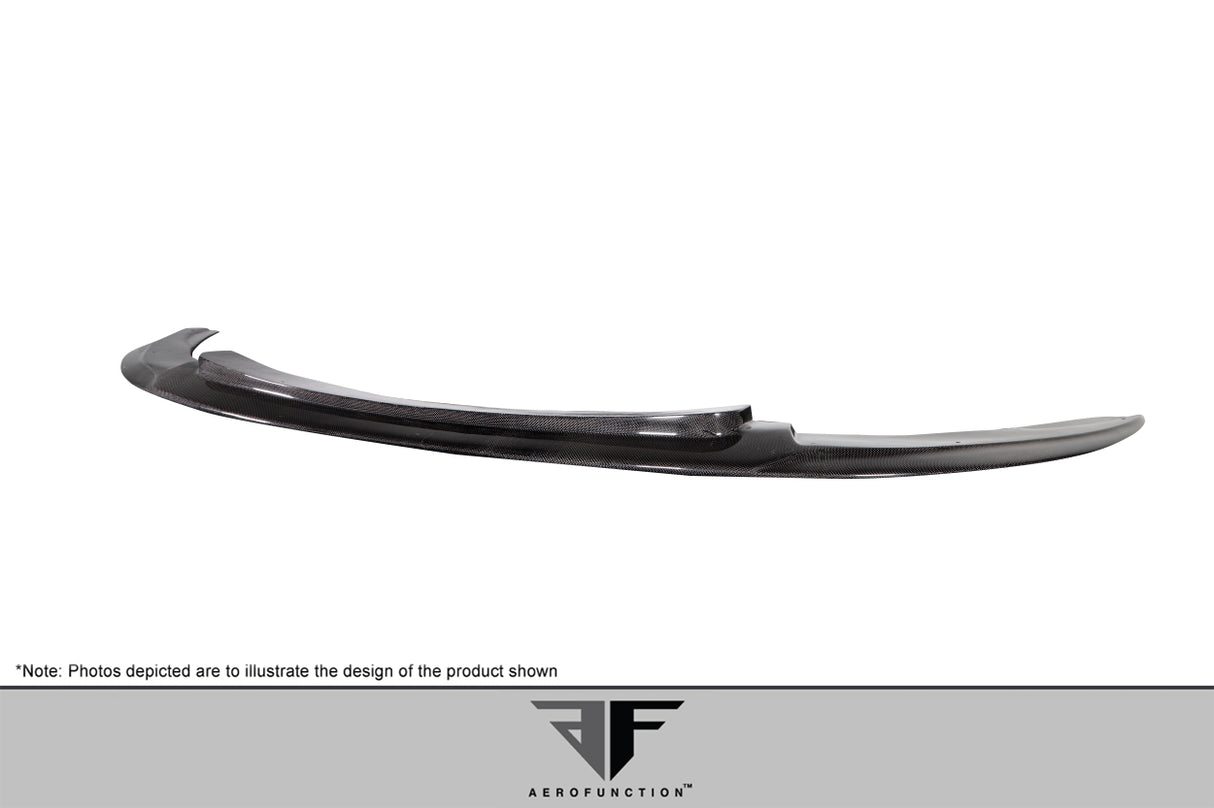 2011-2019 BMW M6 AF-1 Style Front Add On Lip Spoiler - Carbon Fiber