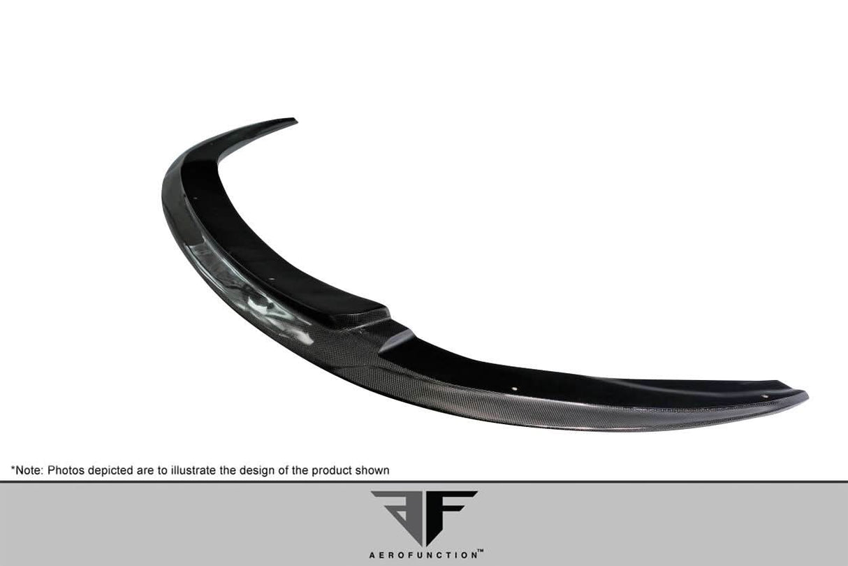 2011-2019 BMW M6 AF-1 Style Front Add On Lip Spoiler - Carbon Fiber