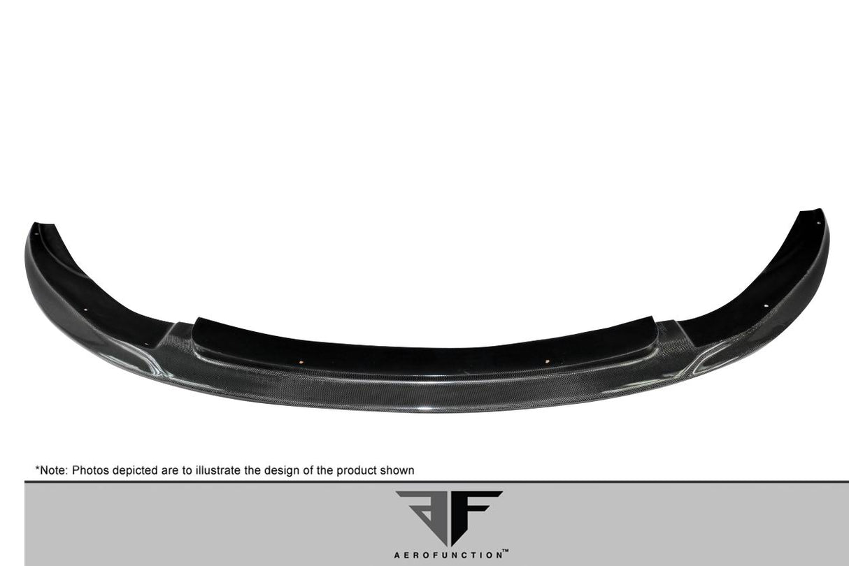 2011-2019 BMW M6 AF-1 Style Front Add On Lip Spoiler - Carbon Fiber