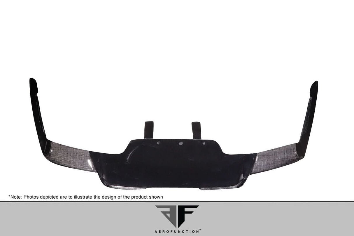 2012-2019 BMW M6 AF-1 Style Rear Diffuser - Carbon Fiber