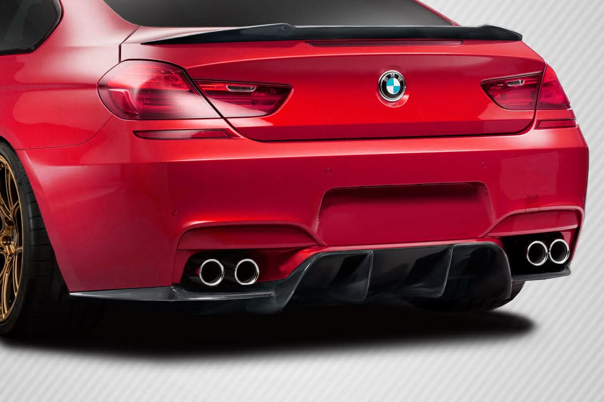 2012-2019 BMW M6 AF-1 Style Rear Diffuser - Carbon Fiber