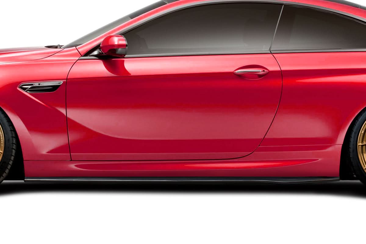 2011-2019 BMW 6 Series M6 AF-1 Style Side Skirt Rocker Panels - FRP