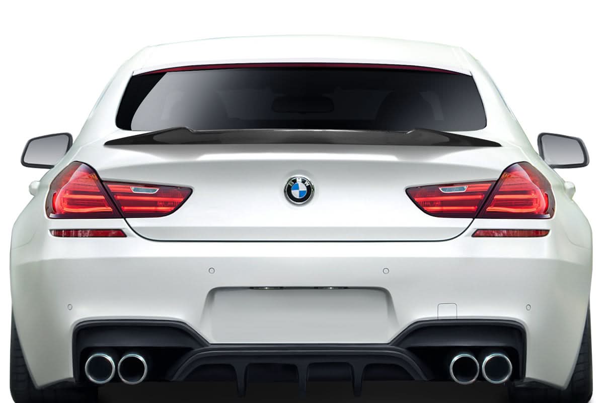 2011-2019 BMW 6 Series M6 AF-1 Style Rear Wing Spoiler - Carbon Fiber