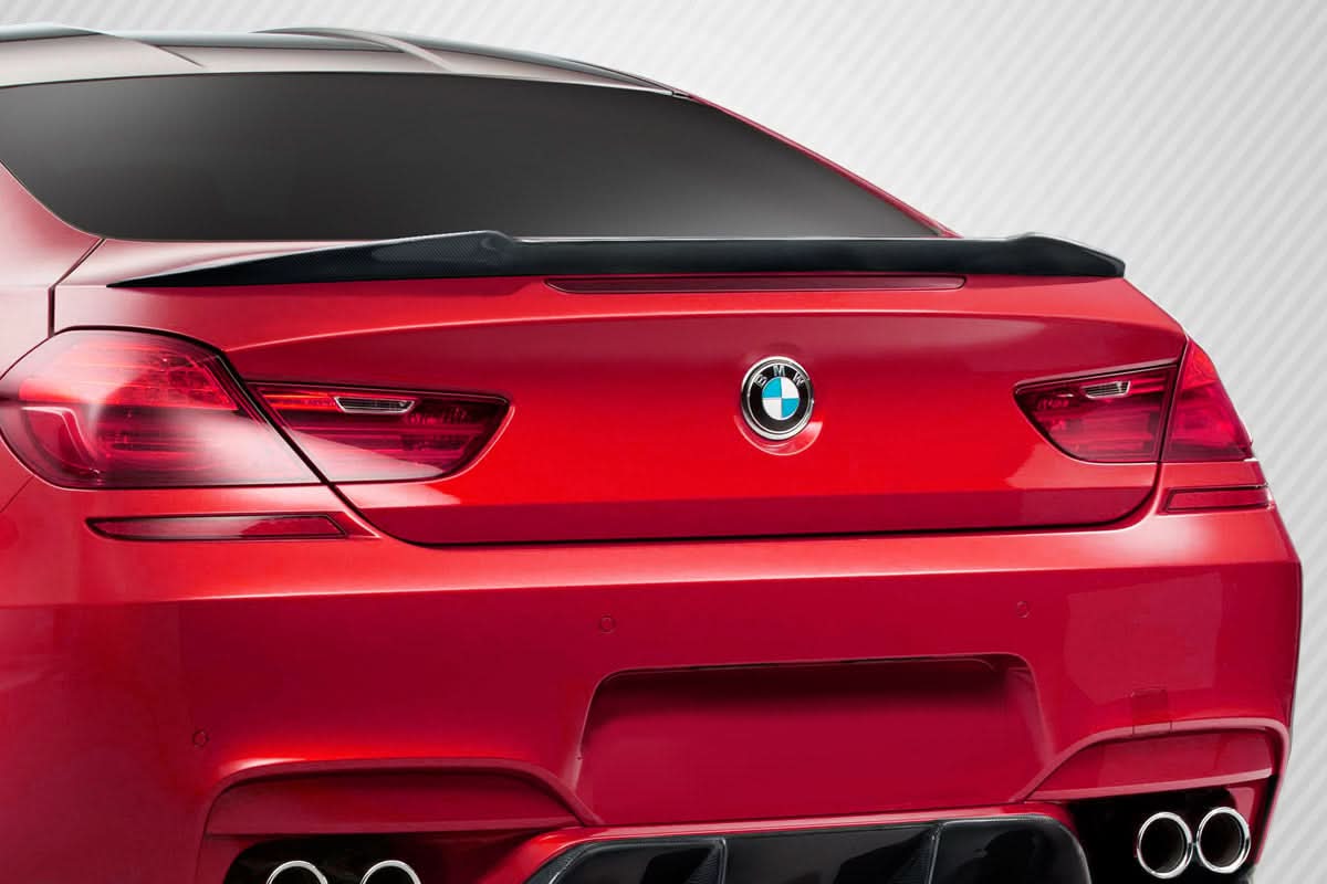 2011-2019 BMW 6 Series M6 AF-1 Style Rear Wing Spoiler - Carbon Fiber