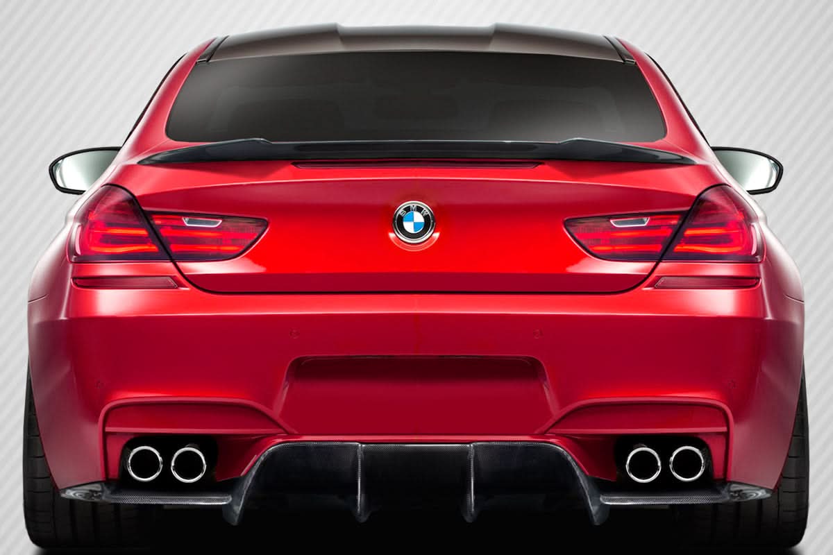 2011-2019 BMW 6 Series M6 AF-1 Style Rear Wing Spoiler - Carbon Fiber