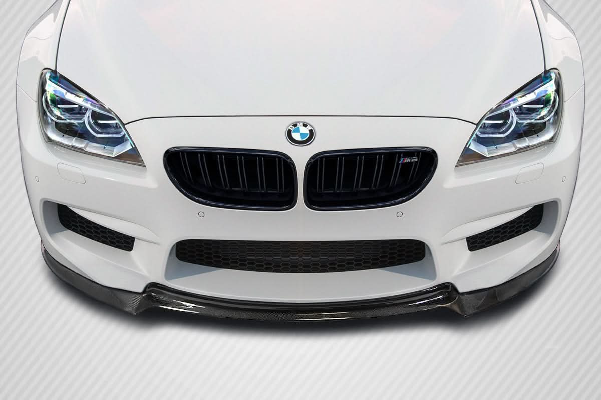 2012-2019 BMW M6 AF-2 Style Front Lip Under Spoiler - Carbon Fiber