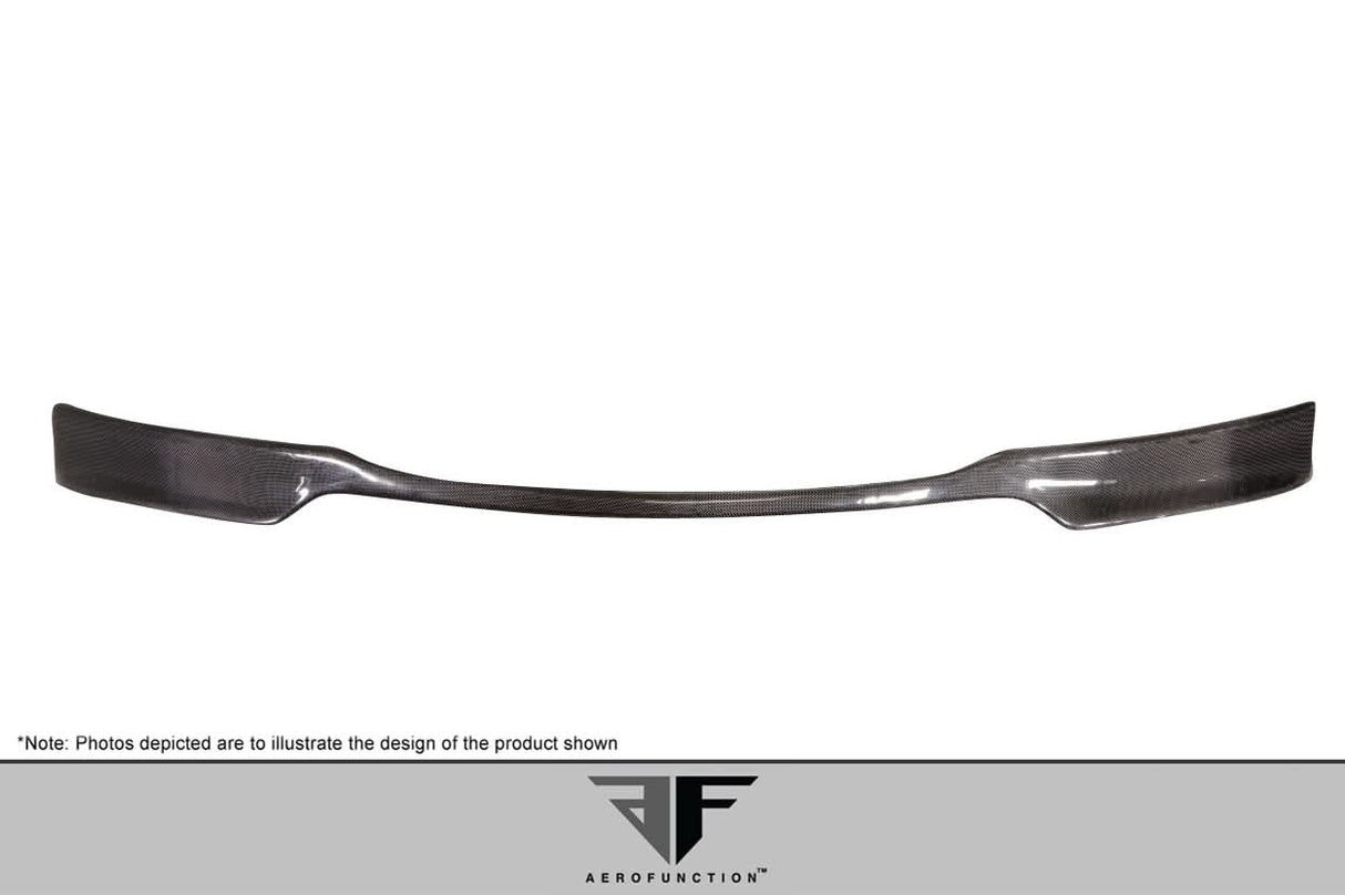 2012-2018 BMW 3 Series F30 AF-1 Style Front Add On Lip - Carbon
