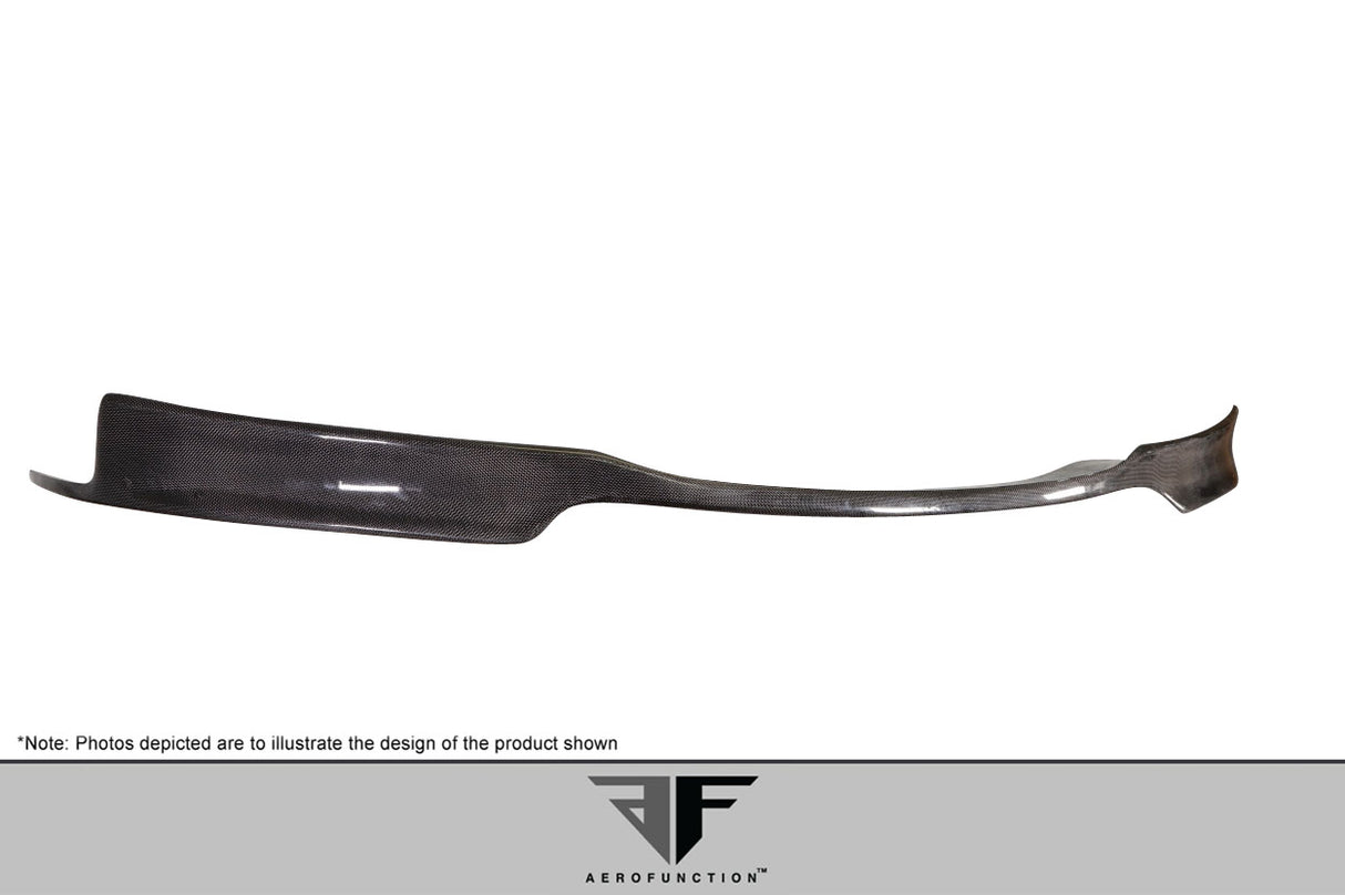 2012-2018 BMW 3 Series F30 AF-1 Style Front Add On Lip - Carbon