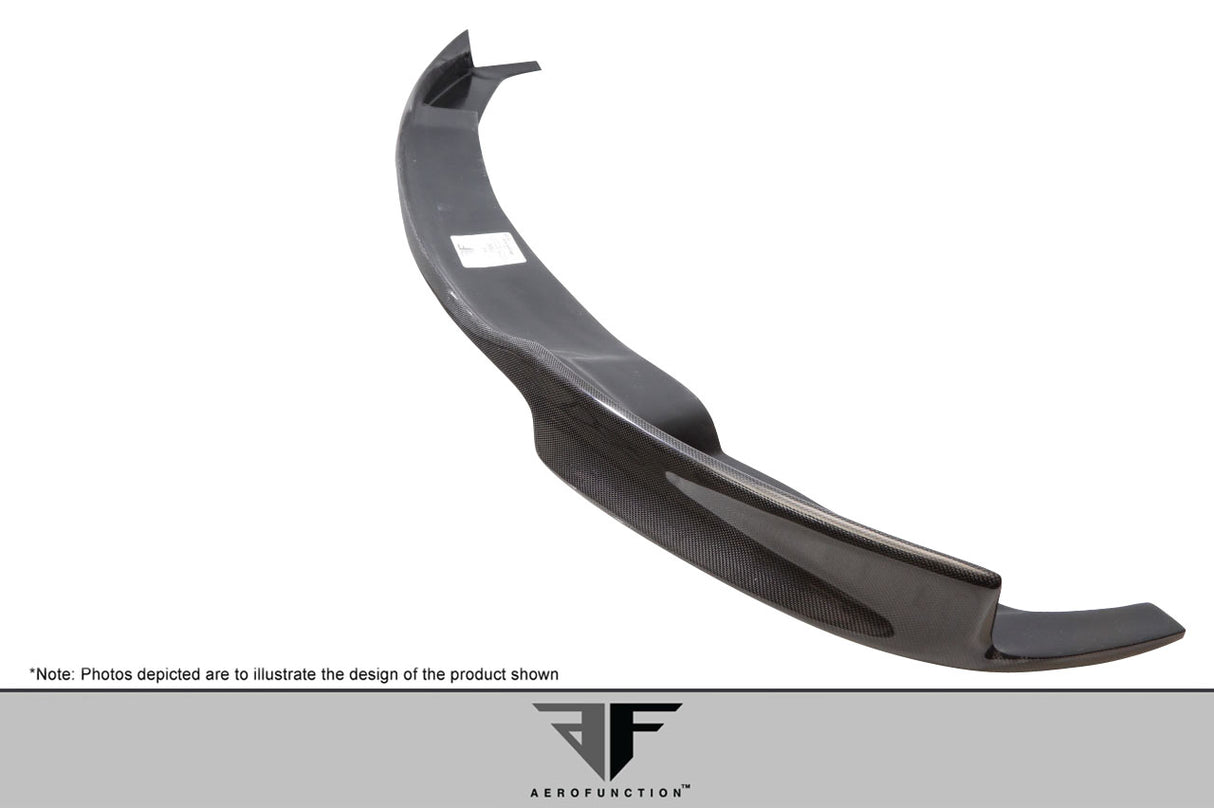 2012-2018 BMW 3 Series F30 AF-1 Style Front Add On Lip - Carbon