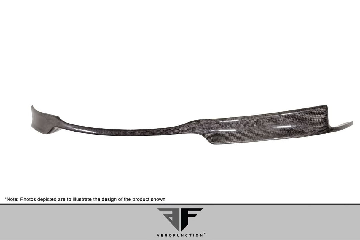 2012-2018 BMW 3 Series F30 AF-1 Style Front Add On Lip - Carbon