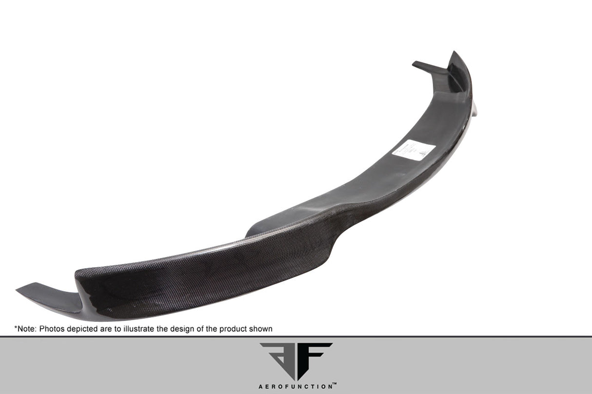 2012-2018 BMW 3 Series F30 AF-1 Style Front Add On Lip - Carbon