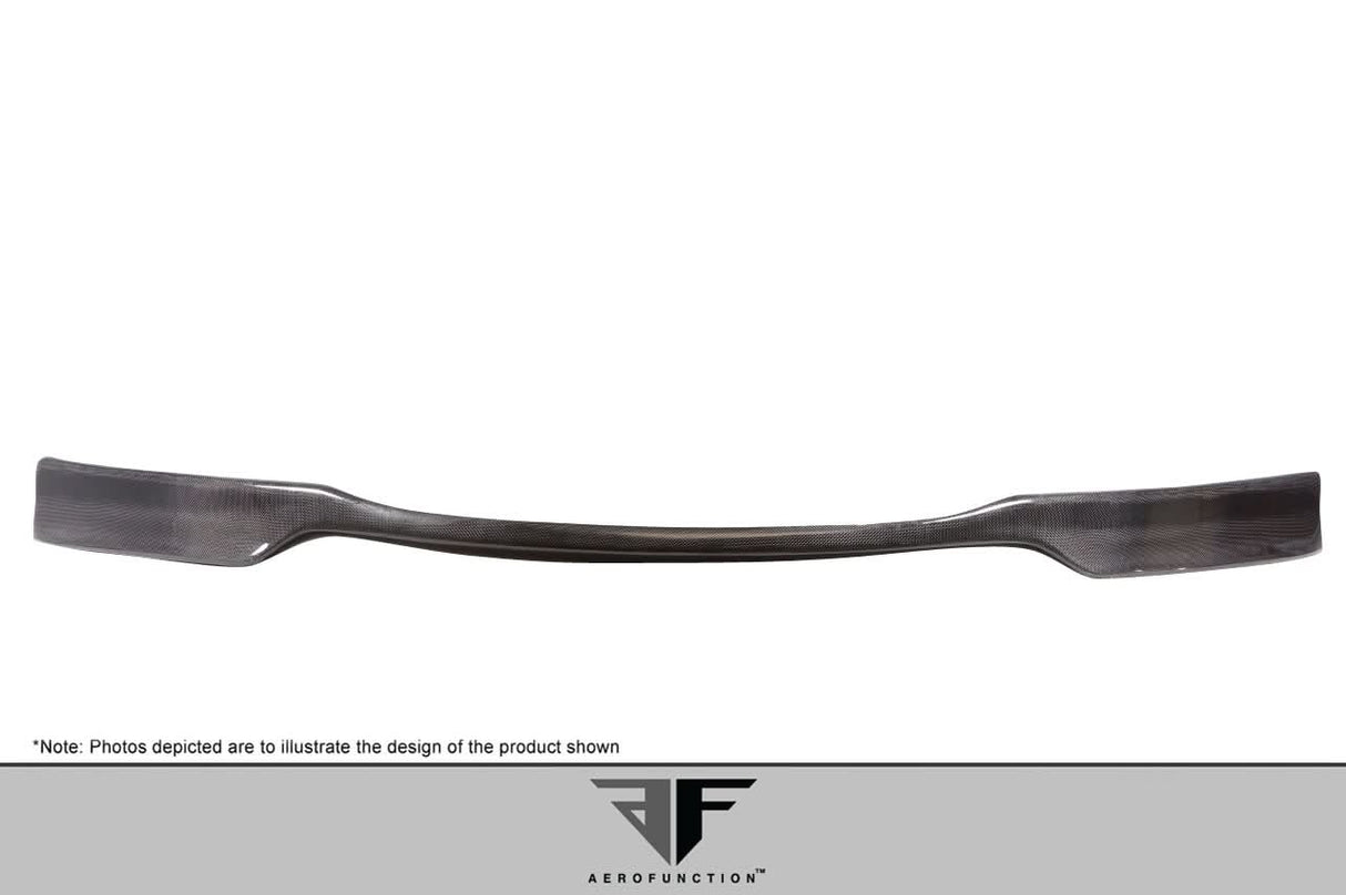 2012-2018 BMW 3 Series F30 AF-1 Style Front Add On Lip - Carbon