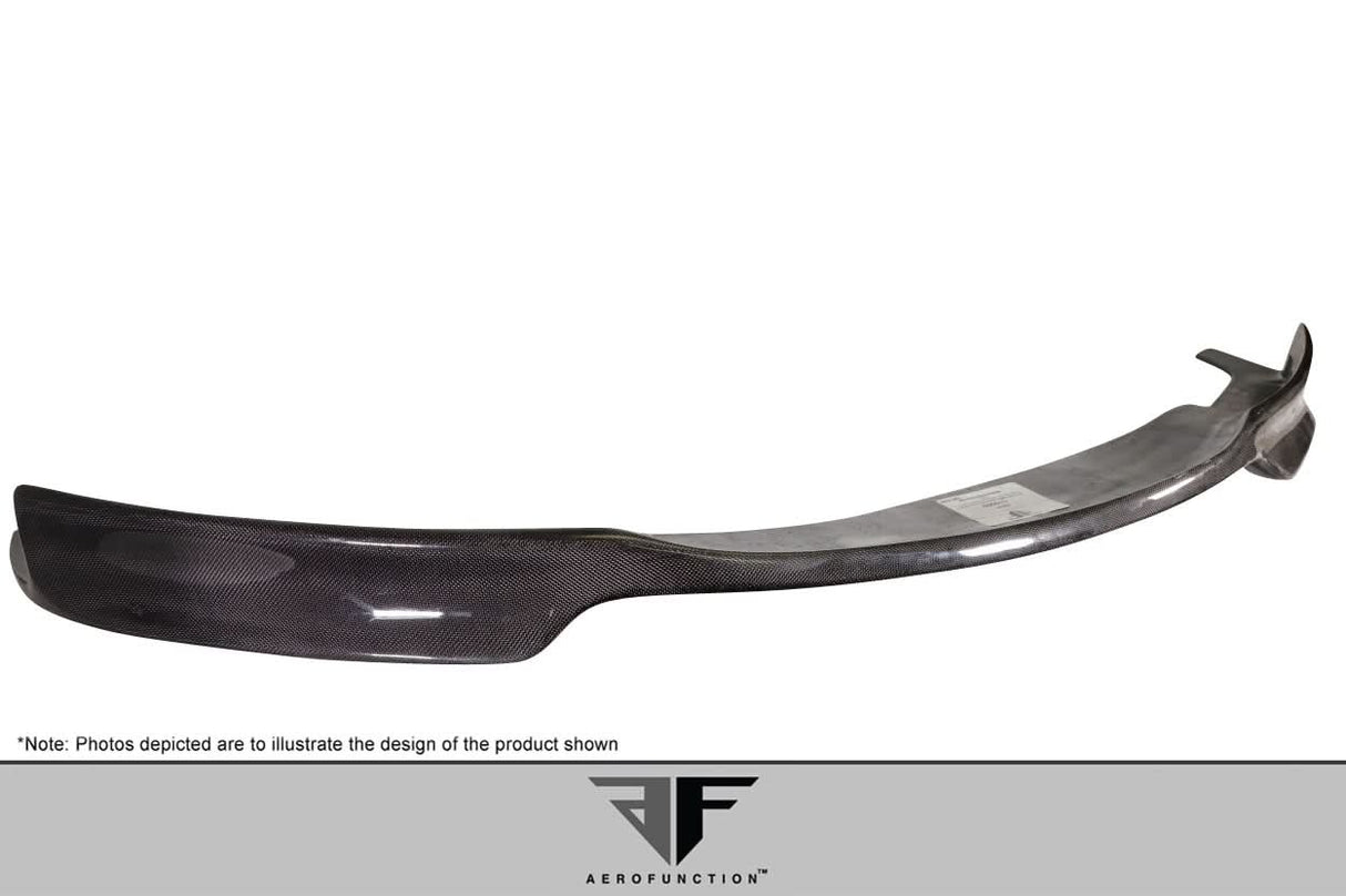 2012-2018 BMW 3 Series F30 AF-1 Style Front Add On Lip - Carbon