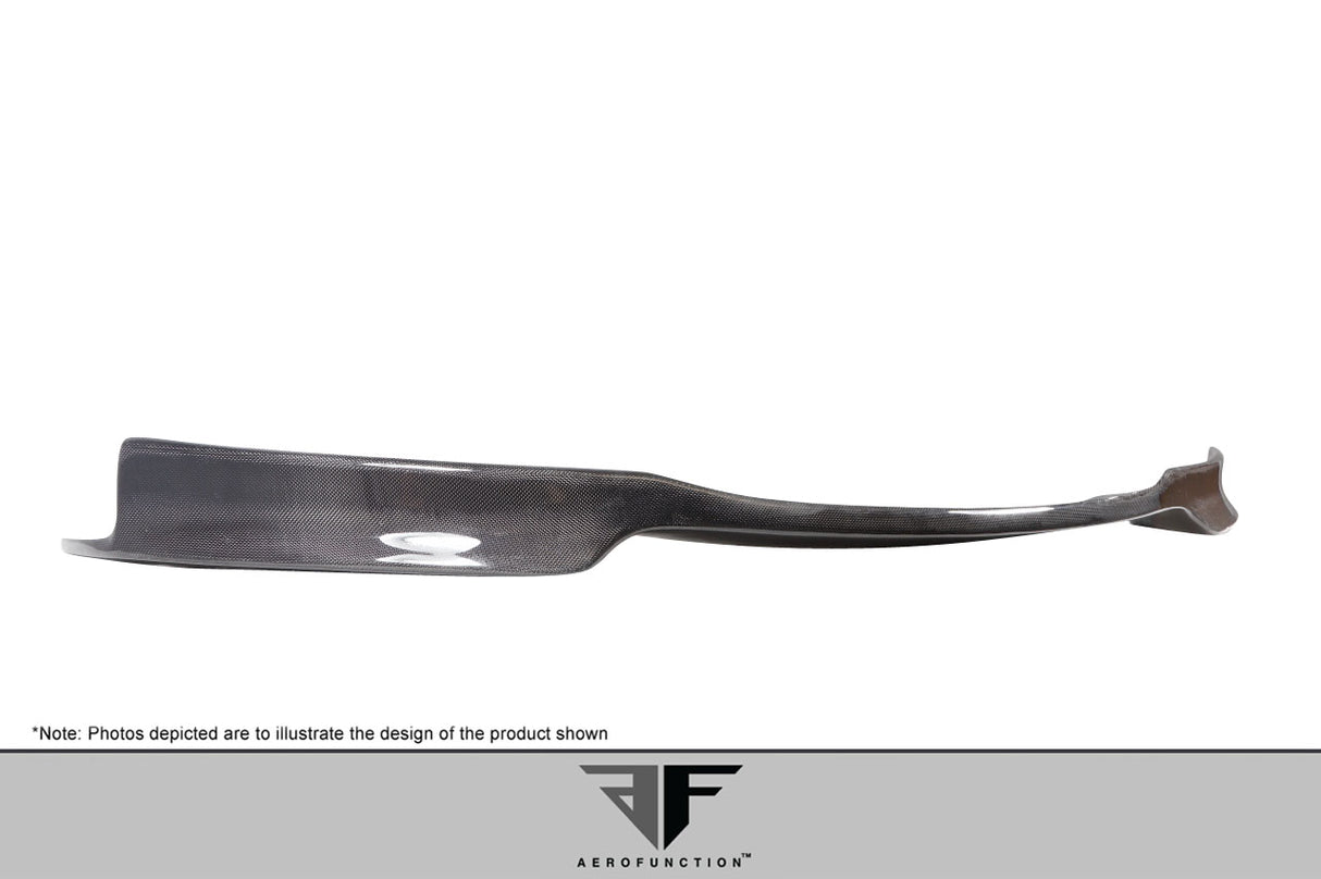 2012-2018 BMW 3 Series F30 AF-1 Style Front Add On Lip - Carbon