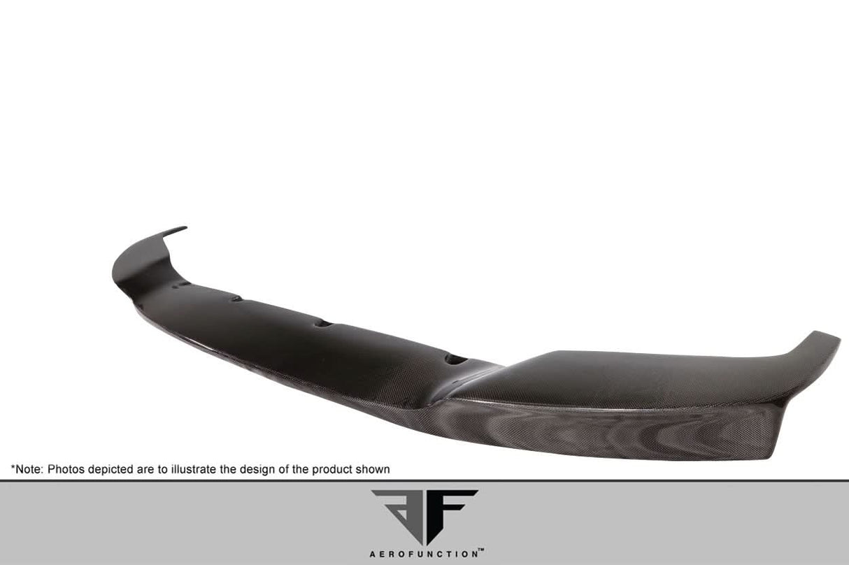 2012-2018 BMW 3 Series F30 AF-1 Style Front Add On Lip - Carbon