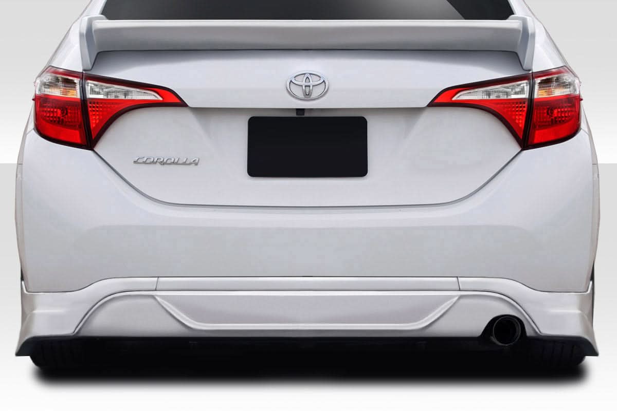 2014-2016 Toyota Corolla Zeta Style Rear Diffuser - FRP