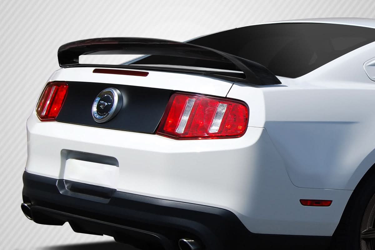 2010-2014 Ford Mustang GT350 Look Rear Wing Spoiler - 2 Piece - FRP
