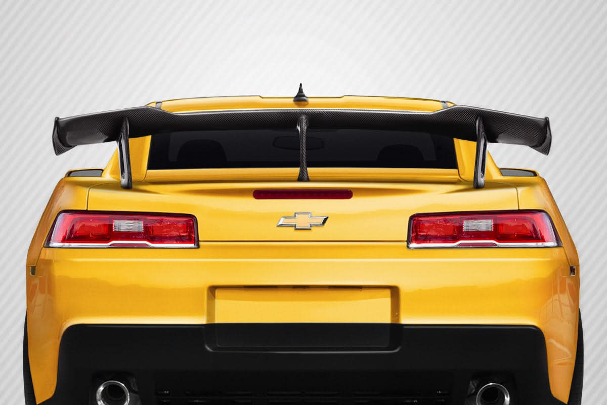 2014-2015 Chevrolet Camaro ZL1 V2 Look Wing Spoiler - Carbon Fiber