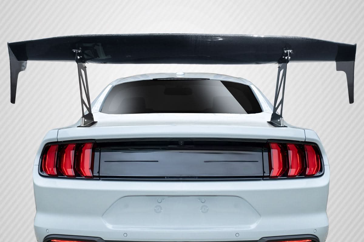 Universal DriTech VRX V2 Style Tall Wing Complete Kit - Carbon Fiber