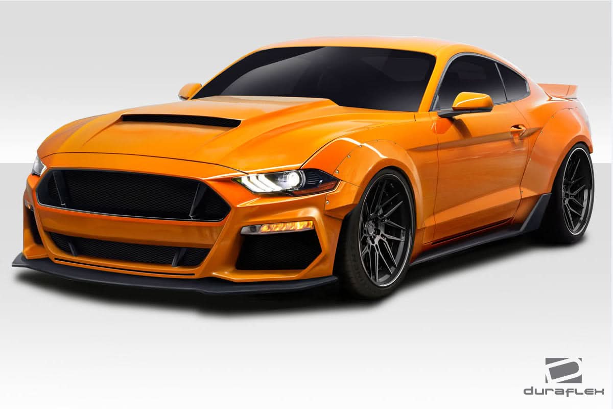 2018-2023 Ford Mustang Grid Style Wide Body Kit 15 Piece - FRP