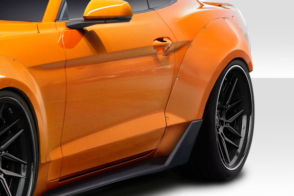 2018-2023 Ford Mustang Grid Style Wide Body Kit 15 Piece - FRP