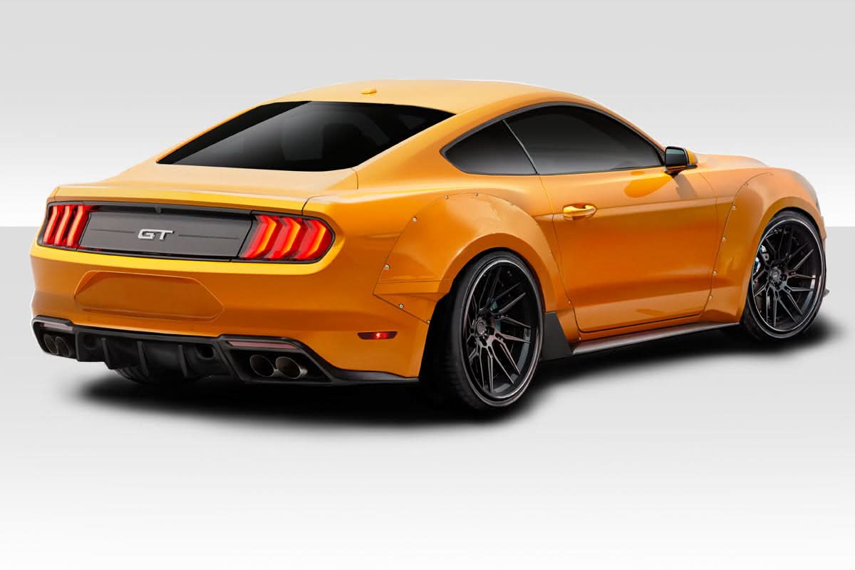 2018-2023 Ford Mustang Grid Style Wide Body Kit - 8 Piece - FRP