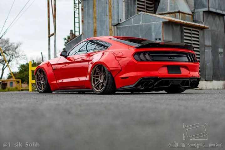 2018-2023 Ford Mustang Grid Style Wide Body Kit - 8 Piece - FRP