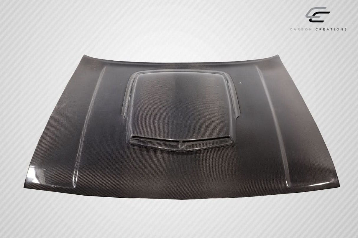 2008-2023 Dodge Challenger TA Look Hood - Carbon Fiber