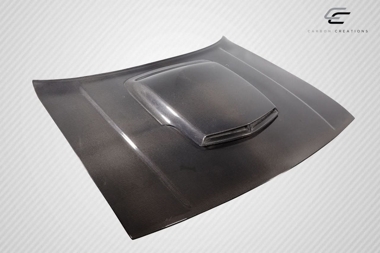 2008-2023 Dodge Challenger TA Look Hood - Carbon Fiber