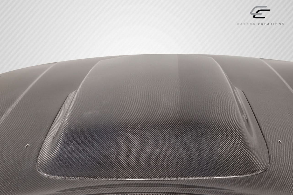 2008-2023 Dodge Challenger TA Look Hood - Carbon Fiber