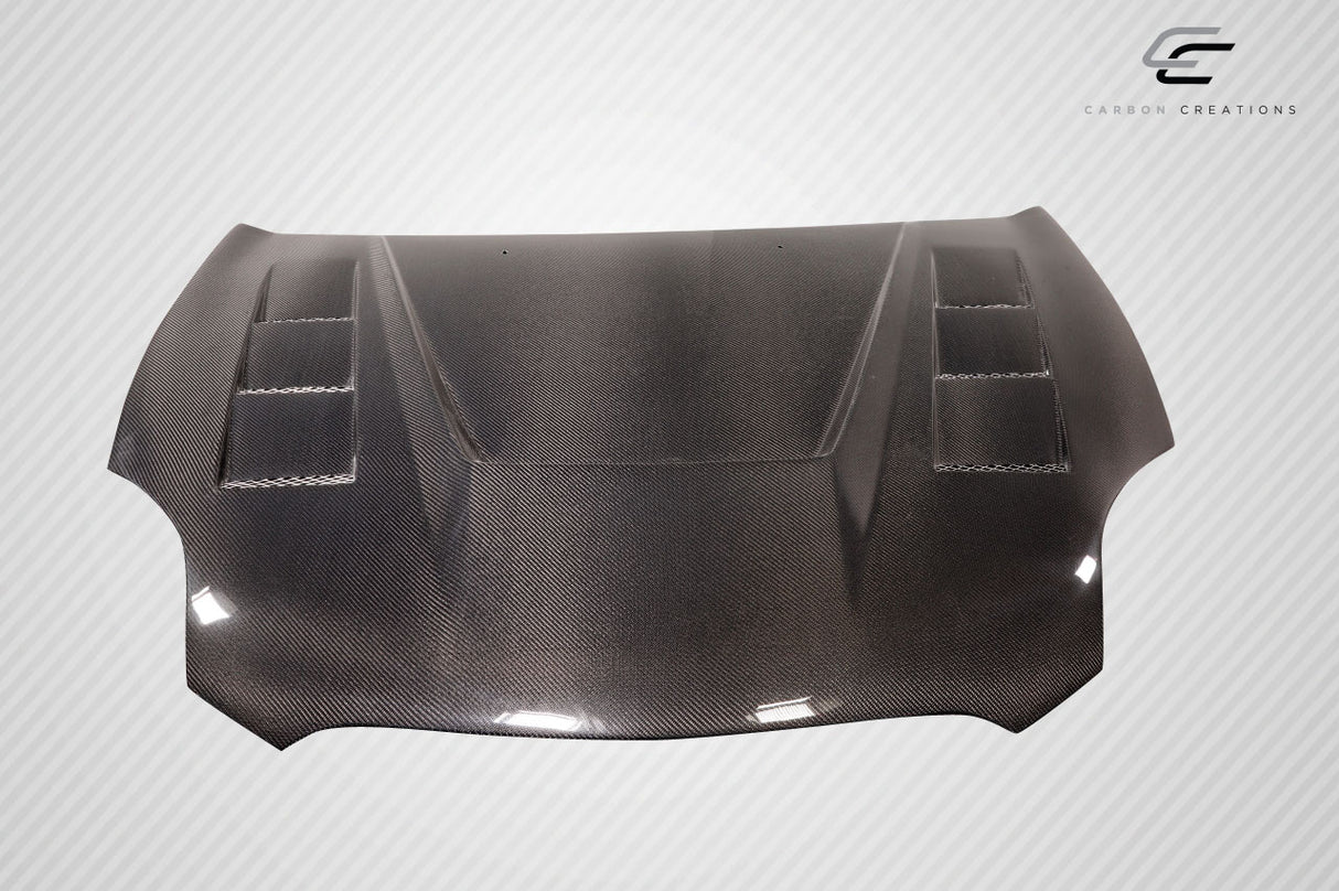 2006-2012 Mitsubishi Eclipse Magneto Style Hood - Carbon Fiber