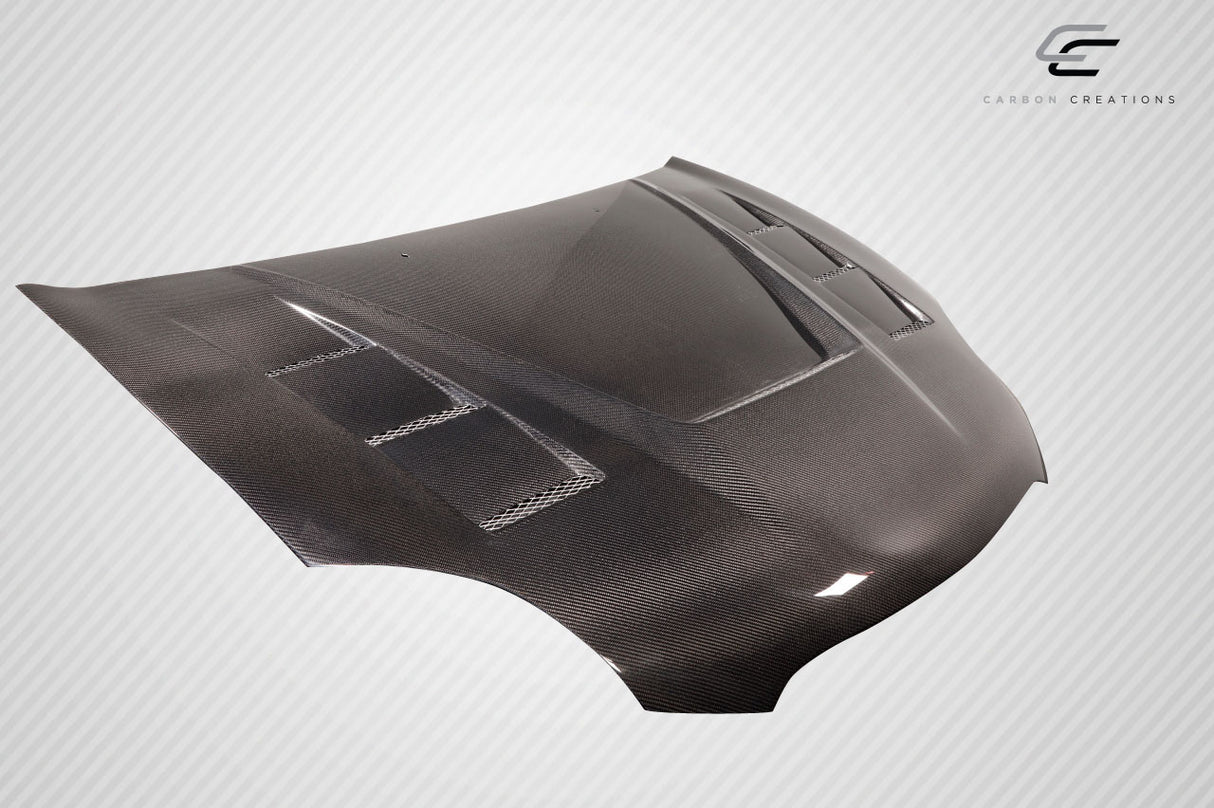 2006-2012 Mitsubishi Eclipse Magneto Style Hood - Carbon Fiber