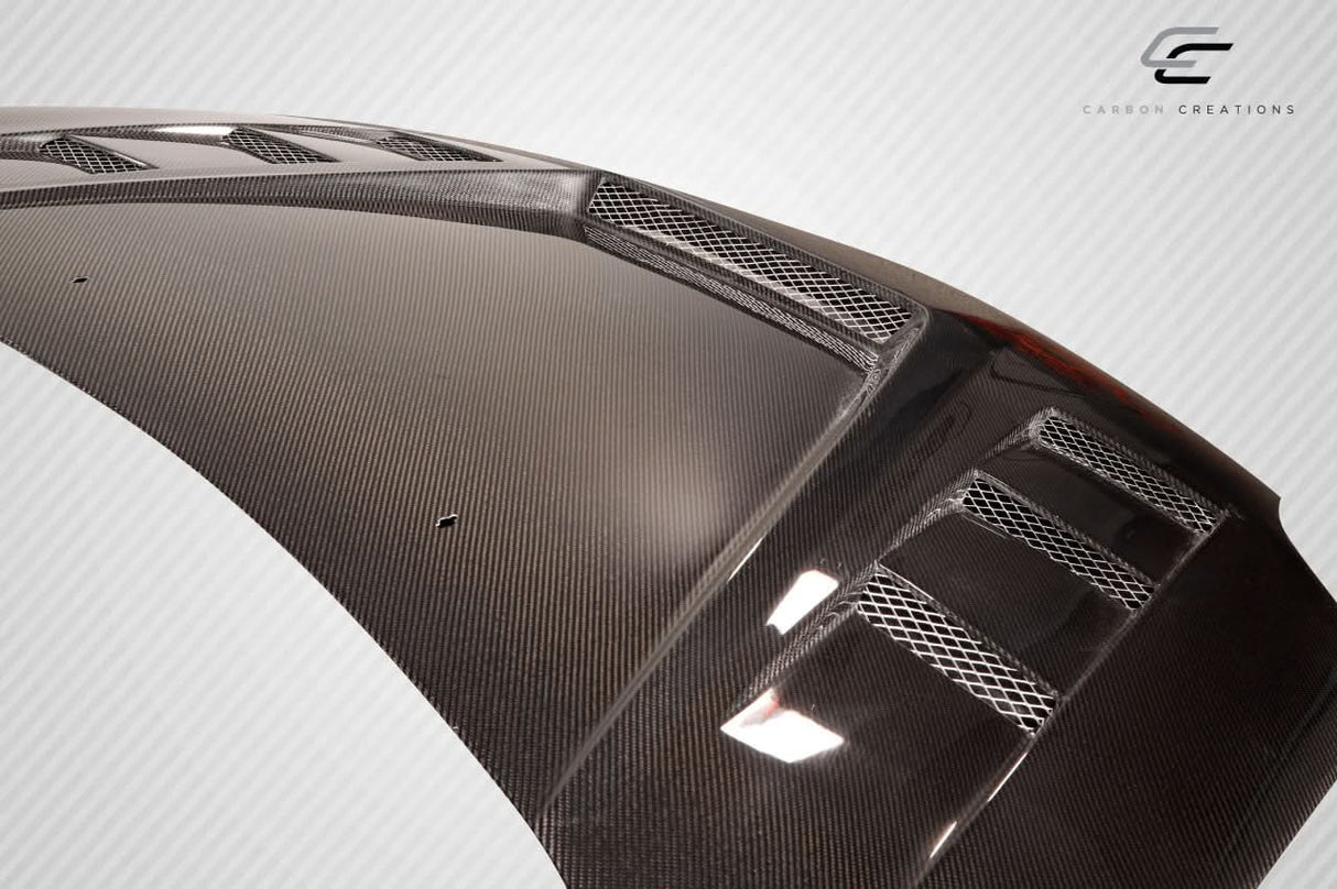 2006-2012 Mitsubishi Eclipse Magneto Style Hood - Carbon Fiber