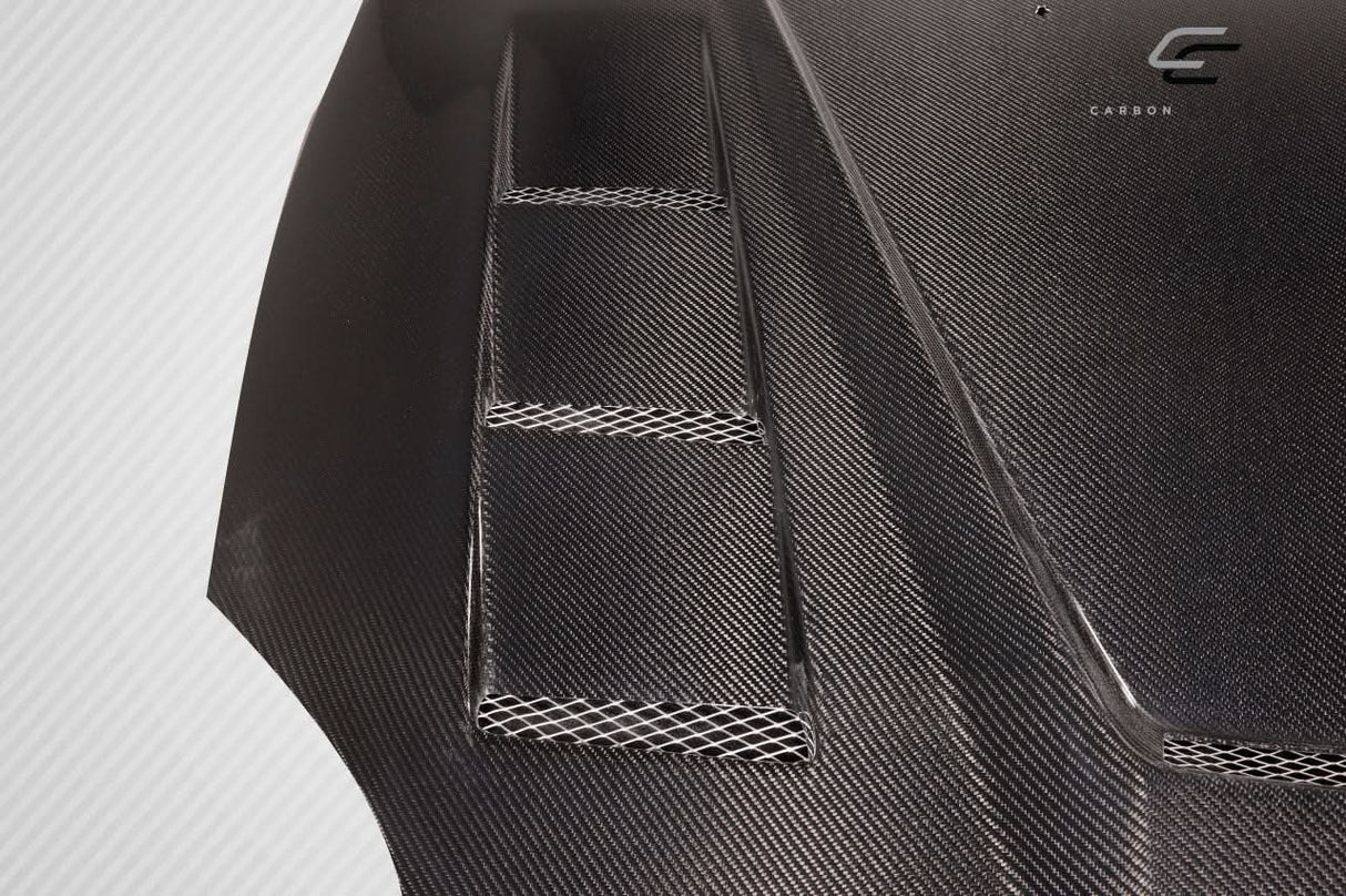 2006-2012 Mitsubishi Eclipse Magneto Style Hood - Carbon Fiber