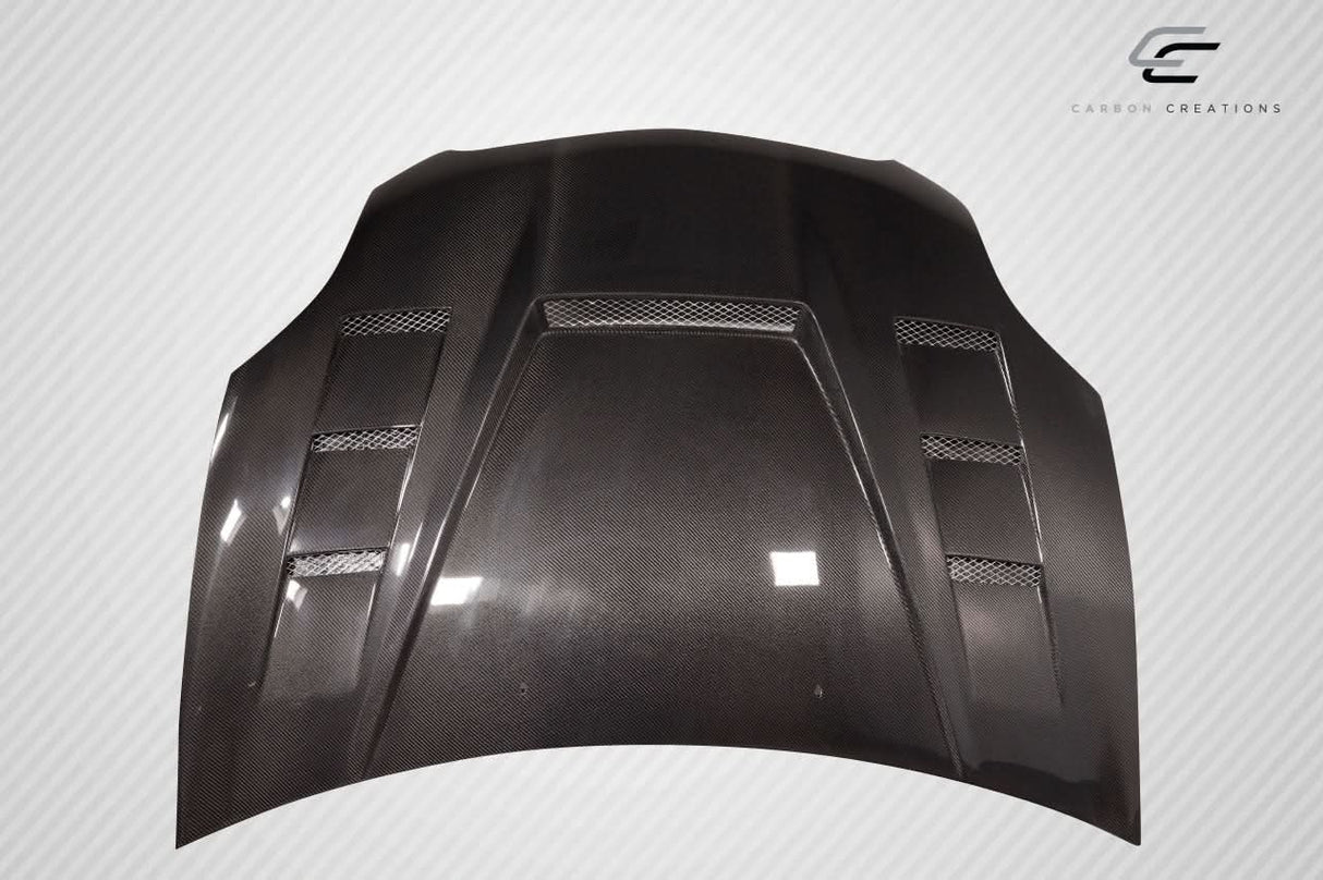 2006-2012 Mitsubishi Eclipse Magneto Style Hood - Carbon Fiber