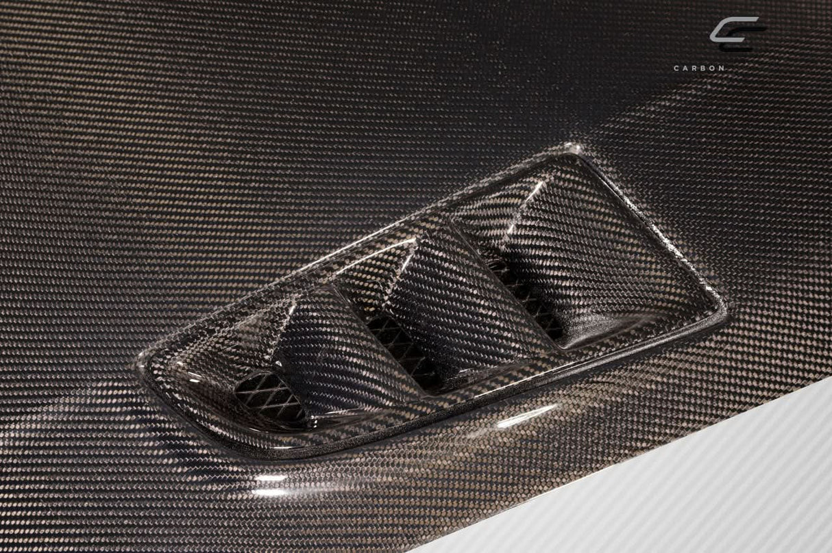 2006-2011 Honda Civic Type M Style Hood - Carbon Fiber