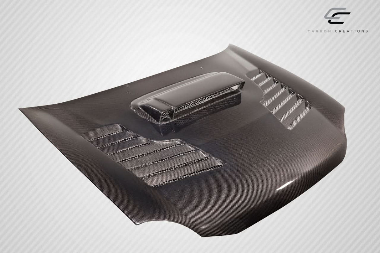 2002-2003 Subaru Impreza WRX STI C-2 Style Hood - Carbon Fiber