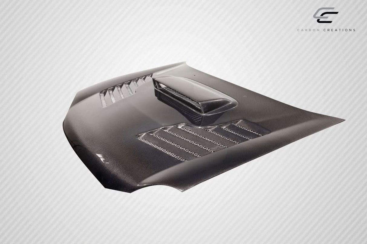 2002-2003 Subaru Impreza WRX STI C-2 Style Hood - Carbon Fiber