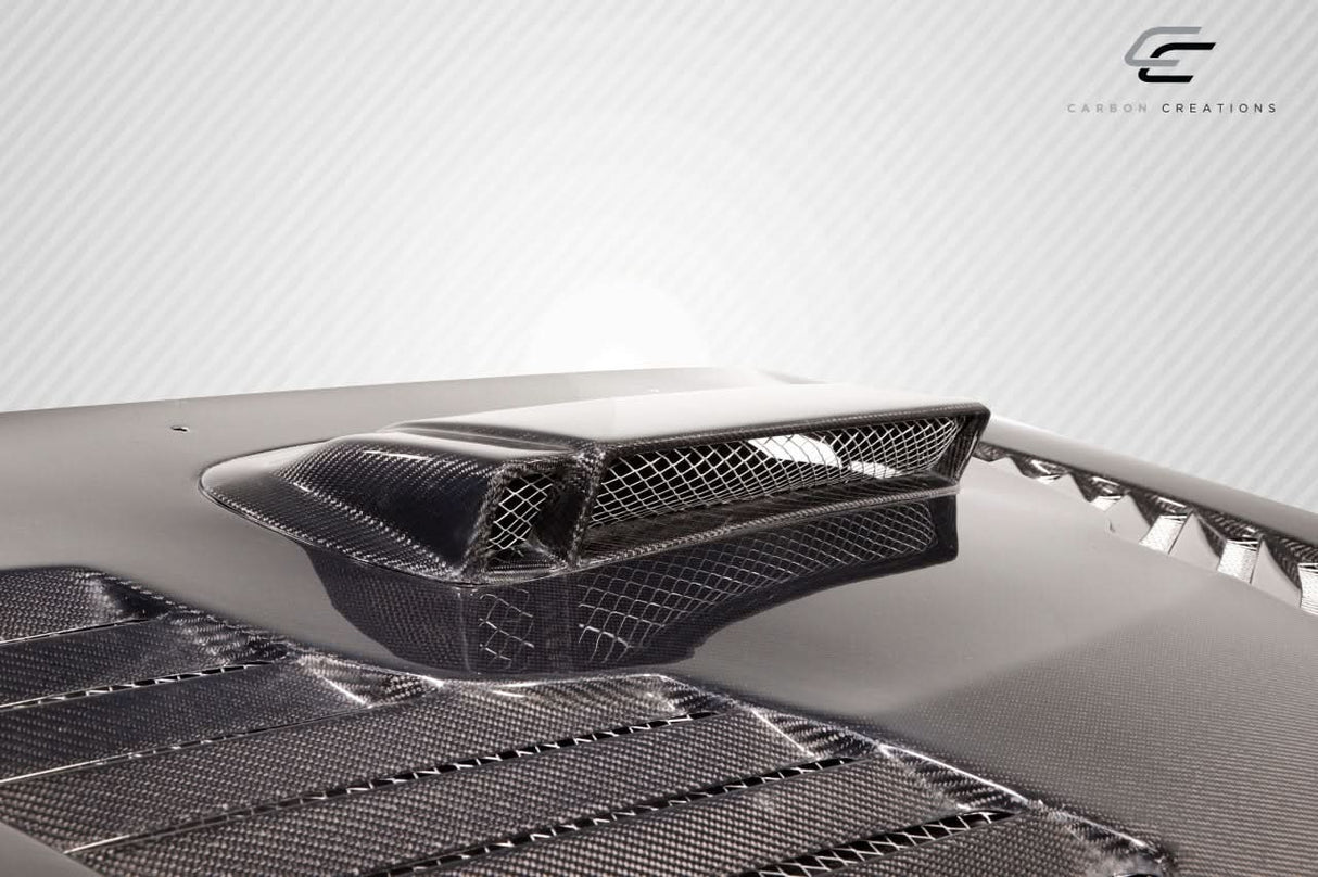 2002-2003 Subaru Impreza WRX STI C-2 Style Hood - Carbon Fiber