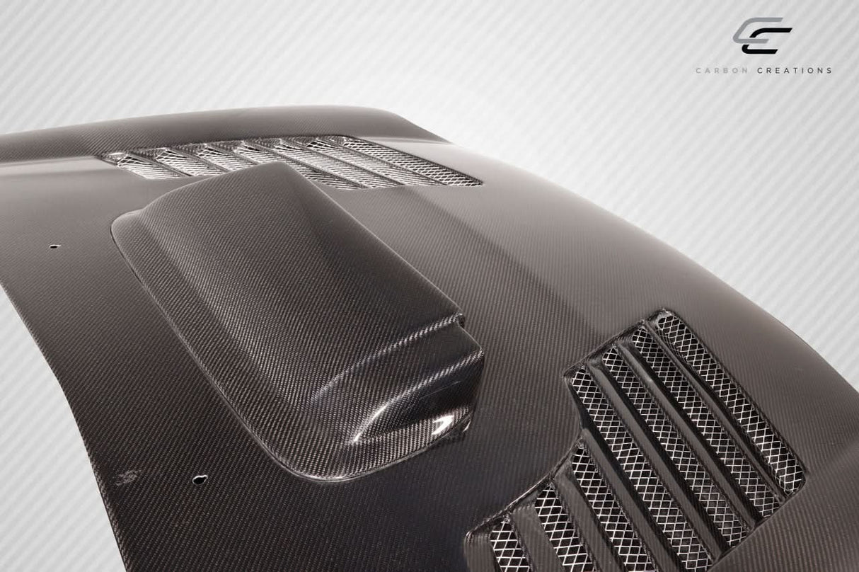 2002-2003 Subaru Impreza WRX STI C-2 Style Hood - Carbon Fiber