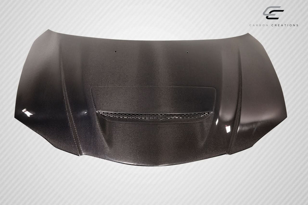 2004-2008 Mazda 3 4DR M-Speed Style Hood - Carbon Fiber