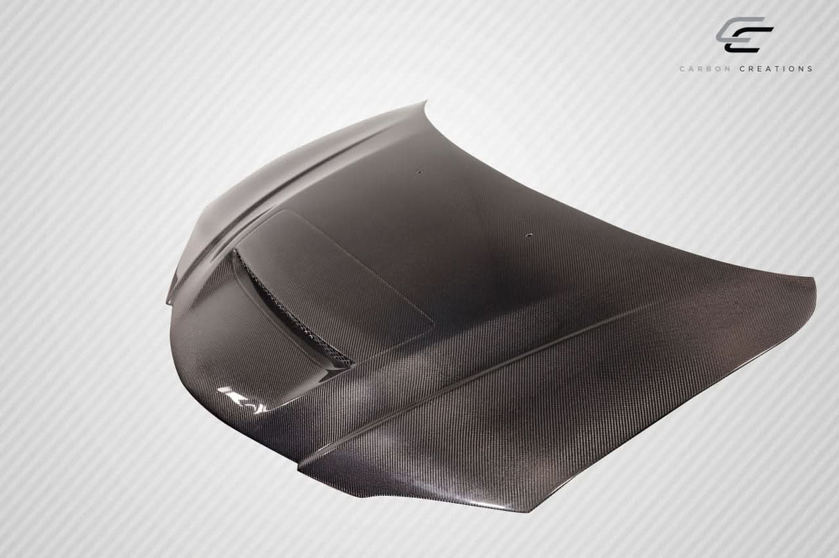 2004-2008 Mazda 3 4DR M-Speed Style Hood - Carbon Fiber